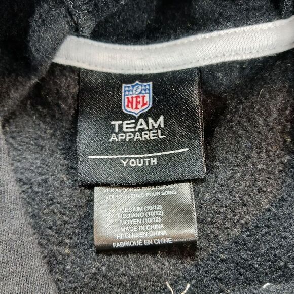 NFL Kids Youth Medium Official Pittsburg Steelers Game Day Embroidered Hoodie... - Picture 4 of 8